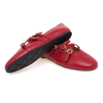 Ballerina Michael Kors Indie Flex in pelle con cinturini - 4