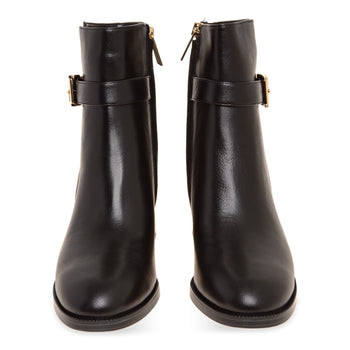 Tronchetto Michael Kors Rachel in pelle e tessuto monogram con tacco 70 mm - 5
