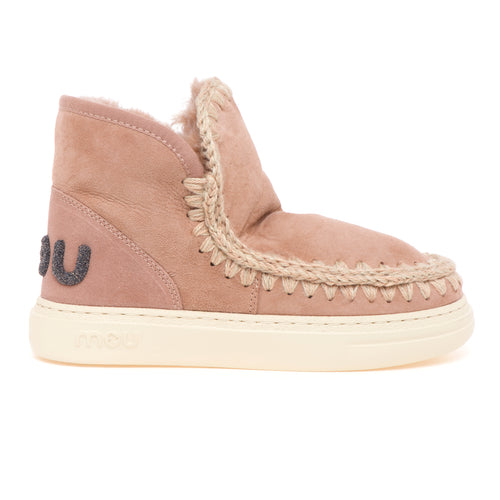 Mou Eskimo Sneaker Bold ankle boot with glitter logo