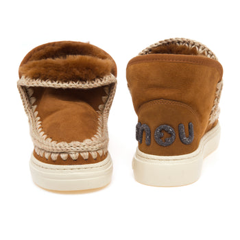 Stivaletto Mou Eskimo Sneaker Bold con logo glitter - 4