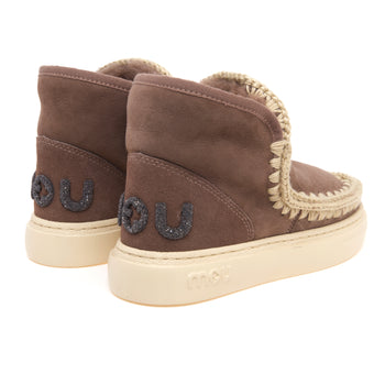 Mou Eskimo Sneaker Bold ankle boot with glitter logo - 3