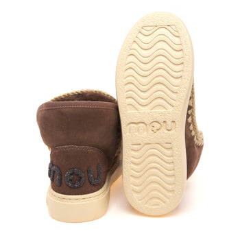 Mou Eskimo Sneaker Bold ankle boot with glitter logo - 4
