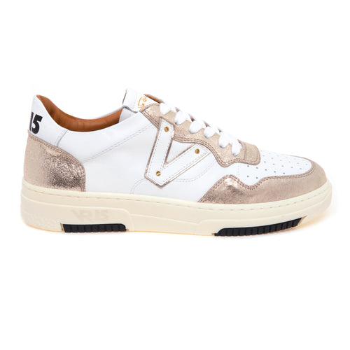 Sneaker basket Via Roma 15 in pelle e camoscio