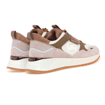 Sneaker Michael Kors Theo Trainer in camoscio e tessuto - 3