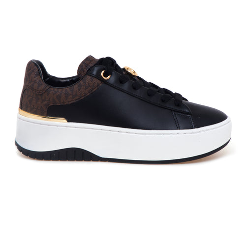 Sneaker Michael Kors "Dottie Lace Up" in pelle con maxi platform