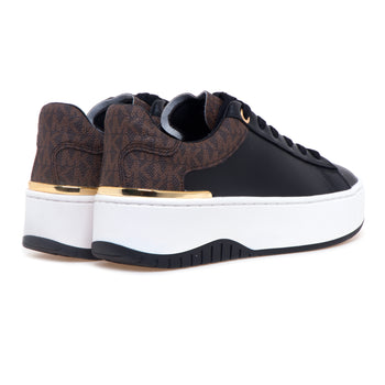 Sneaker Michael Kors "Dottie Lace Up" in pelle con maxi platform - 3