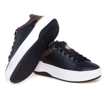 Sneaker Michael Kors "Dottie Lace Up" in pelle con maxi platform - 4