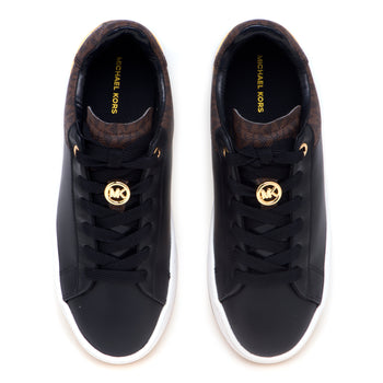 Sneaker Michael Kors "Dottie Lace Up" in pelle con maxi platform - 5
