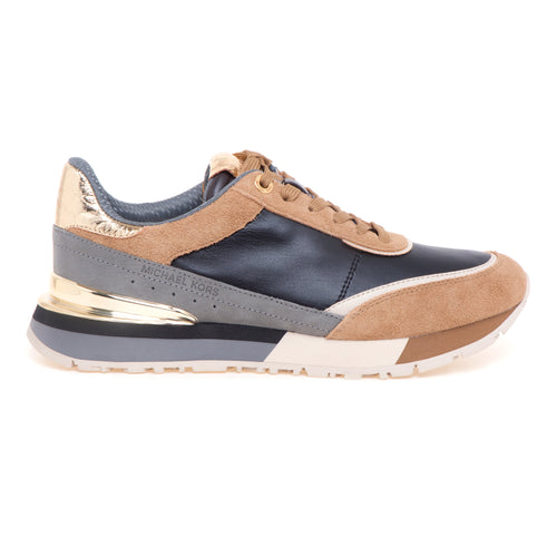 Sneaker Michael Kors "Nova Trainer" in camoscio e pelle