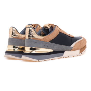 Sneaker Michael Kors "Nova Trainer" in camoscio e pelle - 3