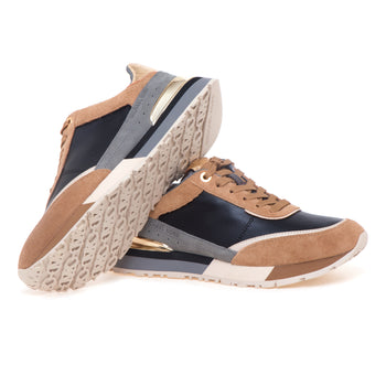 Sneaker Michael Kors "Nova Trainer" in camoscio e pelle - 4