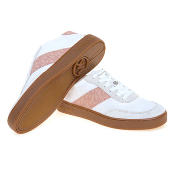 Sneaker Michael Kors Kaysee in tessuto e camoscio - 4