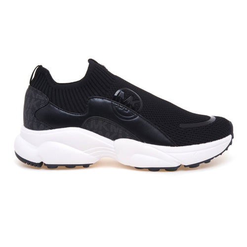 Sneaker Michael Kors Sami Knit Trainer in tessuto stretch e pelle