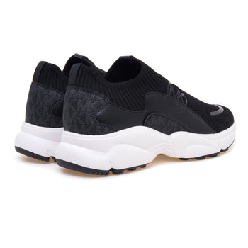 Sneaker Michael Kors Sami Knit Trainer in tessuto stretch e pelle - 3
