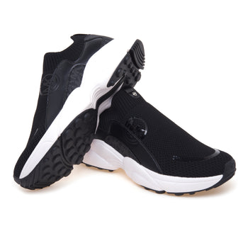 Sneaker Michael Kors Sami Knit Trainer in tessuto stretch e pelle - 4