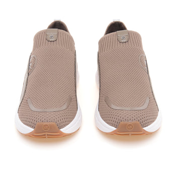 Sneaker Michael Kors Sami Knit Trainer in tessuto stretch e pelle - 5