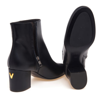 Tronchetto Via Roma 15 in pelle con tacco 60 mm - 4