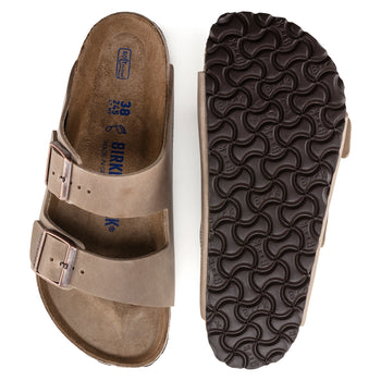 Ciabatta Birkenstock Arizona in pelle oliata e plantare morbido - 4