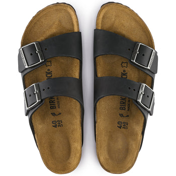 Ciabatta Birkenstock Arizona in pelle oliata - 4