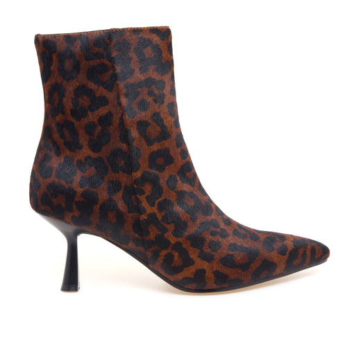 Tronchetto Bibi Lou in cavallino maculato con tacco 70 mm