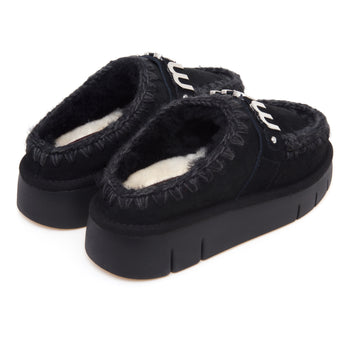 Mou Bounce Clog in camoscio con maxi logo - 3