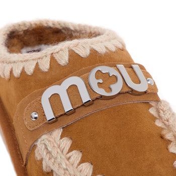 Mou Bounce Clog aus Wildleder mit Maxi-Logo - 4