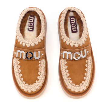 Mou Bounce Clog aus Wildleder mit Maxi-Logo - 5