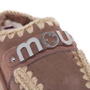 Mou Bounce Clog in camoscio con maxi logo - 4