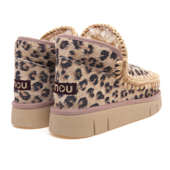Stivaletto Mou Eskimo Bouce Sneaker in hairy suede maculato - 3