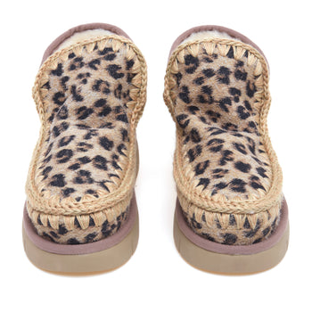 Stivaletto Mou Eskimo Bouce Sneaker in hairy suede maculato - 5