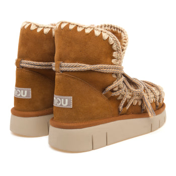 Stivaletto MOU Bouce Boot Scoubidou Lace in camoscio - 3