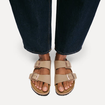 Ciabatta Birkenstock Arizona in pelle oliata - 5