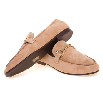 Mocassino Bibi Lou in camoscio con morsetto in metallo - 4