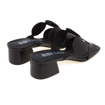 Sandalo Bibi Lou in pelle con doppia fascia e tacco 45 mm - 3