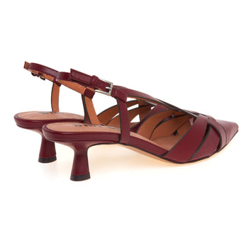 Slingback Bibi Lou in pelle con tacco 55 mm - 3