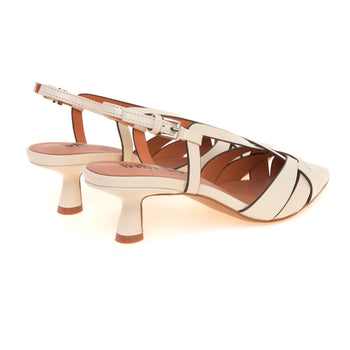 Slingback Bibi Lou in pelle con tacco 55 mm - 3