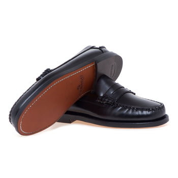 Mocassino Sebago Classic Dan in pelle spazzolata con suola in cuoio - 4