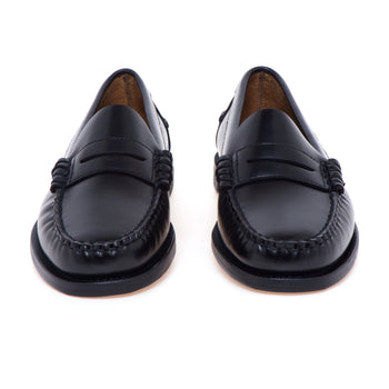 Mocassino Sebago Classic Dan in pelle spazzolata con suola in cuoio - 5