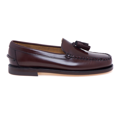 Mocassino in pelle spazzolata con nappine Sebago Classic Will