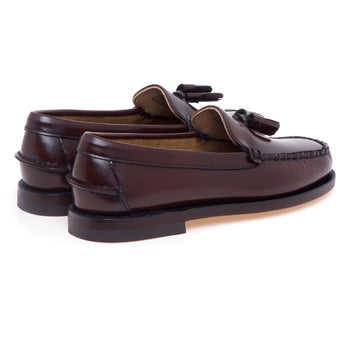 Mocassino in pelle spazzolata con nappine Sebago Classic Will - 3