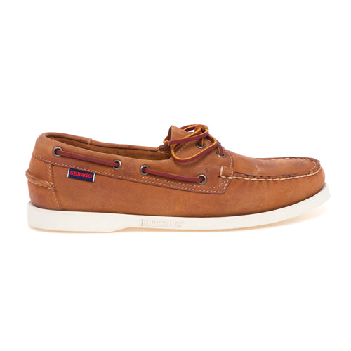 Mocassino da barca Sebago Portland Crazy in nabuck grain