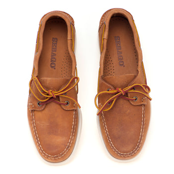 Mocassino da barca Sebago Portland Crazy in nabuck grain - 5