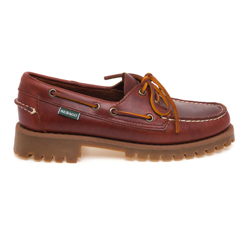 Moc Sebago Ranger Wax in pelle ingrassata con suola carrarmato