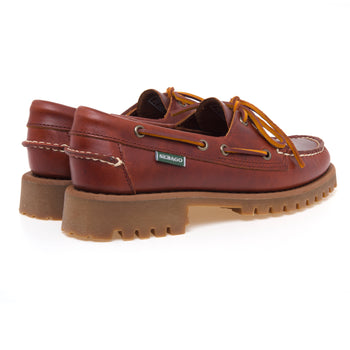 Moc Sebago Ranger Wax in pelle ingrassata con suola carrarmato - 3