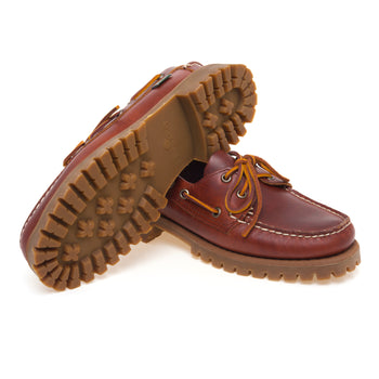 Moc Sebago Ranger Wax in pelle ingrassata con suola carrarmato - 4