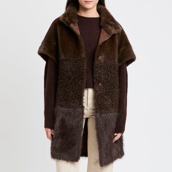 Ecopelliccia Bully con manica corta - 9