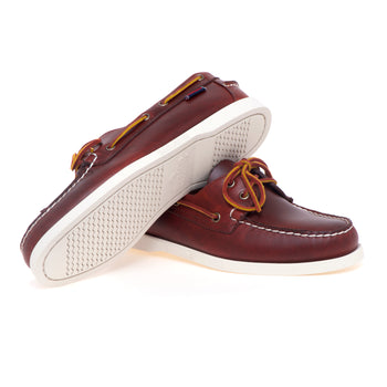 Mocassino da barca Sebago docksides Portland in pelle waxed - 4