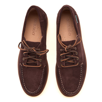 Stringata Sebago Askookfield in camoacio oiled con suola in EVA - 5