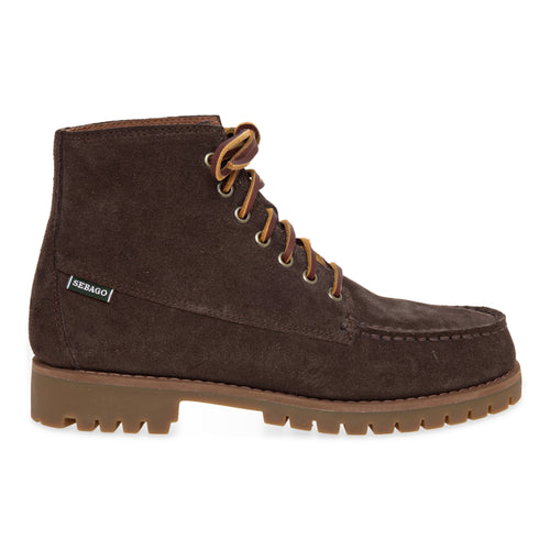 Polacco Sebago Parker in camoscio con suola carrarmato