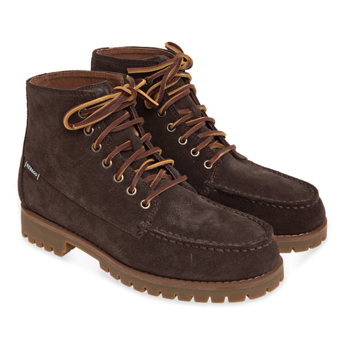 Polacco Sebago Parker in camoscio con suola carrarmato - 2